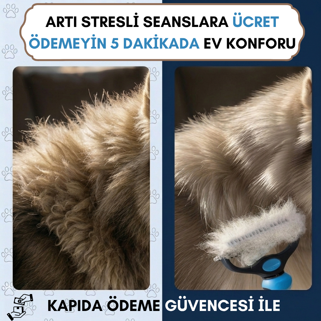 Pet Bakım Pro™5 Dakikada Tüy Temizleyici Alet