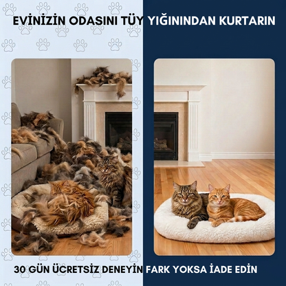 Pet Bakım Pro™5 Dakikada Tüy Temizleyici Alet