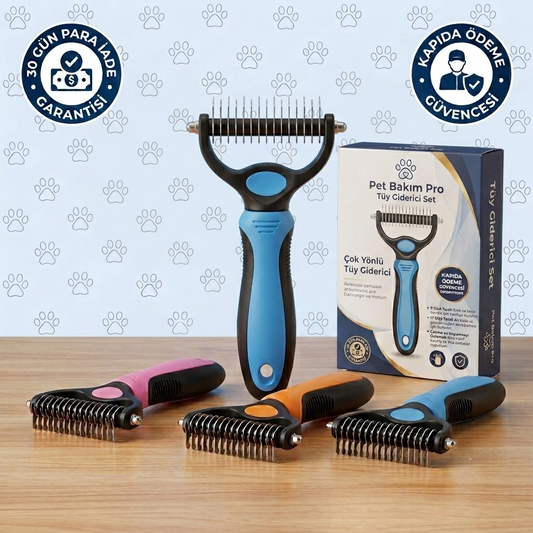 Pet Bakım Pro™5 Dakikada Tüy Temizleyici Alet