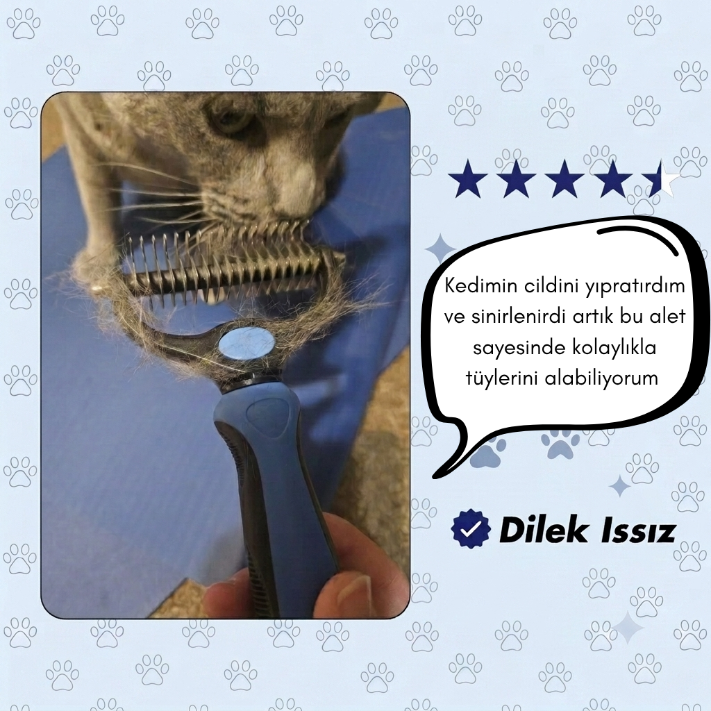 Pet Bakım Pro™5 Dakikada Tüy Temizleyici Alet